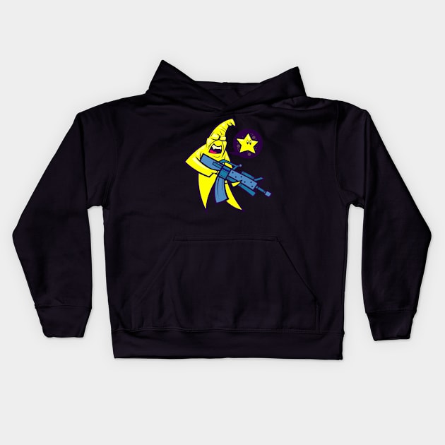 Shooting Star Kids Hoodie by ArtisticDyslexia